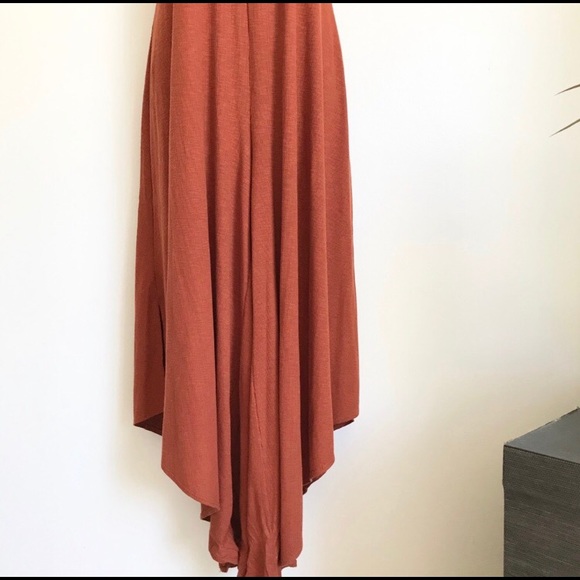 Free People Wide-Leg Palazzo Jumpsuit S - Picture 9 of 10